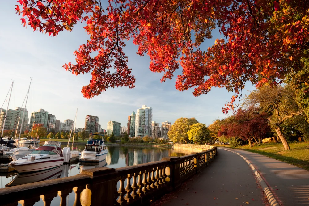 Stanley Park in downtown Vancouver